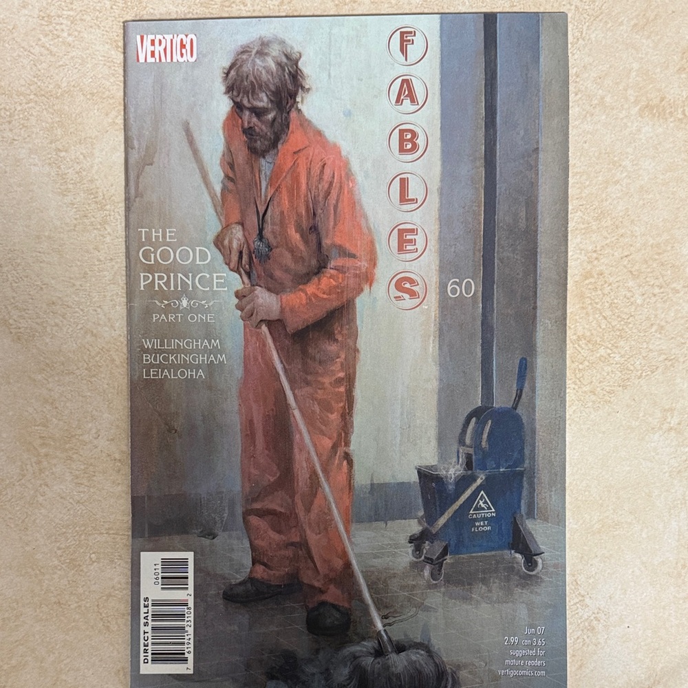 Vertigo Comic Book - The Good Prince Part One